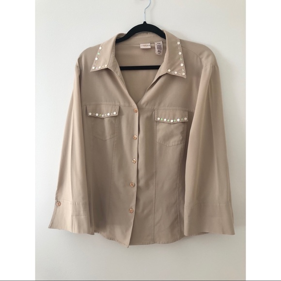 Beautiful Vintage Covington Button Down - Picture 1 of 4